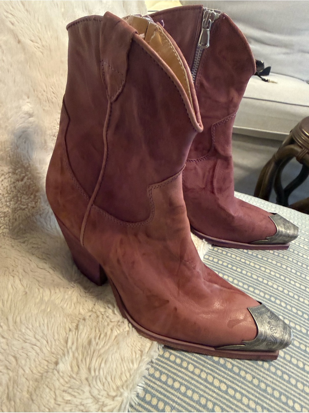 Free People Brayden Western Boot Size 8.5 women